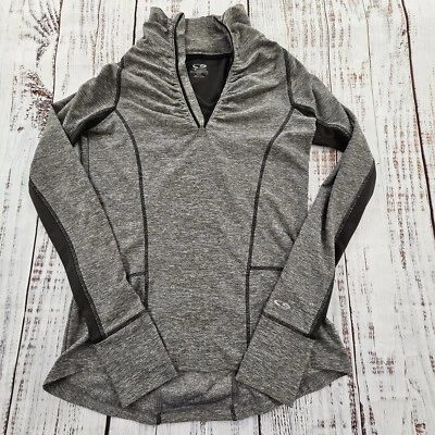 Top de rendimiento para mujer C9 by Champion gris manga larga 1/4 cremallera XS Foto 1 de 4