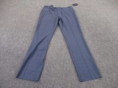 Ralph Lauren Pants Men 42 Plaid Wool Chino Business Unhemmed Comfort Flex NEW - Image 1 of 4