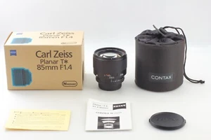 [ Unused in Box] CONTAX Carl Zeiss N Planar 85mm F1.4 AF Lens for N1 NX JAPAN - Picture 1 of 9