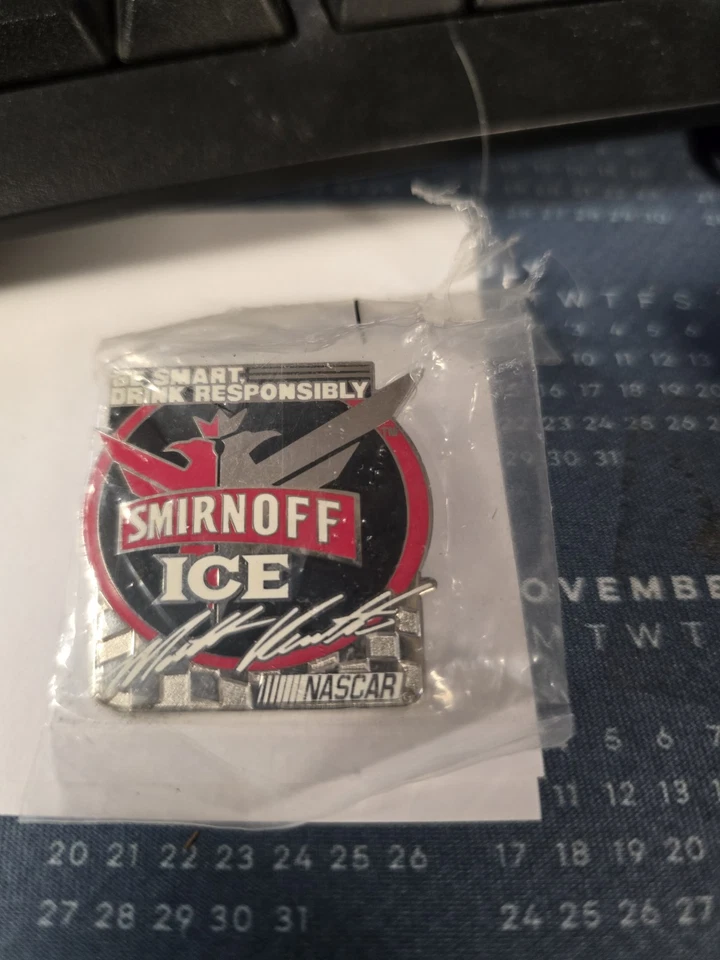 Matt Kenseth Smirnoff Ice Be Smart Drink Responsibly Hat Pin - Image 1 of 1