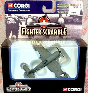 Corgi Showcase U.S. Navy F4U Corsair "Daphne C" Fighter Scramble WW2 2002 New - Picture 1 of 3