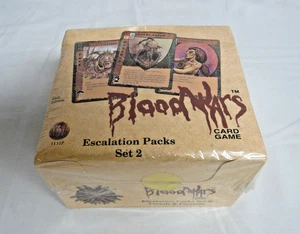 1995 Blood Wars CCG Escalation Packs Set 2 Factols & Factions Factory Sealed Box - Picture 1 of 4