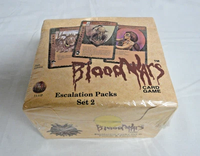 1995 Blood Wars CCG Escalation Packs Set 2 Factols & Factions Factory Sealed Box - Image 1 of 4