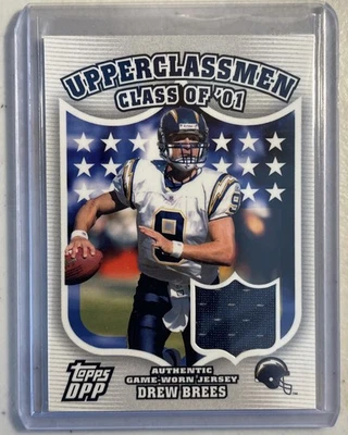 2006 Topps Draft Picks and Prospects (DPP) - Upperclassmen Relics Drew Brees... - Image 1 of 2