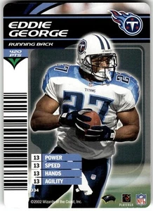 2002 NFL Showdown #334 Eddie George - Picture 1 of 2