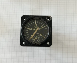 HONEYWELL 2 1/4" FUEL QUANTITY INDICATOR P/N JG6A-13 - Picture 1 of 10