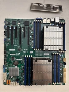 SuperMicro X10DRi E-ATX Motherboard w/2*Xeon E5-2683v4 2.1GHz CPU, Heatsink, I/O - Picture 1 of 5