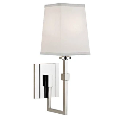 Par de 2 apliques Hudson Valley - Fletcher aplique de luz única pulido Nichol Foto 1 de 2