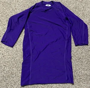 Camisas de compresión Xtreme Lyte manga 1/2 adulto talla M NUEVO púrpura - Imagen 1 de 2