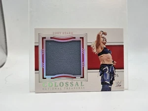 2024 National Treasures WWE ZOEY STARK Colossal Mat Materials Relic Silver /25 - Picture 1 of 2