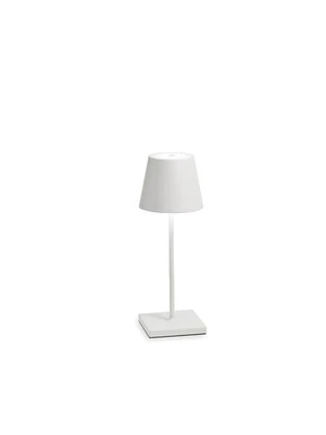 Zafferano Poldina Pro Mini Table Lamp (Color: White) in Aluminum, IP54... - Image 1 of 4