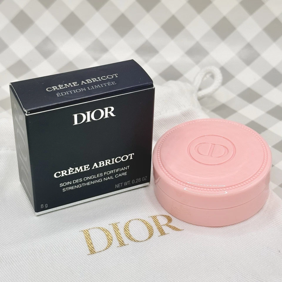 DIOR Crème Abricot Glowmania Ltd Ed Pink Nail Care Cream + Bolsa ••BNIB••🎁 - Imagem 1 de 4