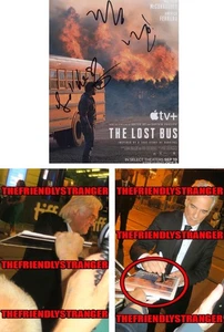 Paul Greengrass & Yul Vazquez signed "THE LOST BUS" 8x10 Photo EXACT PROOF a COA - Picture 1 of 6