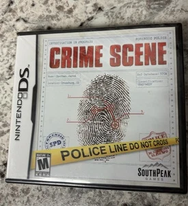 Crime Scene Nintendo DS CIB w/ Manual BRAND NEW SEALED - Picture 1 of 6