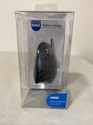 New Anker 2.4G Ergonomic Vertical Mouse, Black TM137U Wired - Image 1 of 4