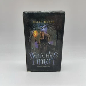 Witches Tarot by Ellen Dugan 78 Card Deck Used No Manual - Imagen 1 de 4