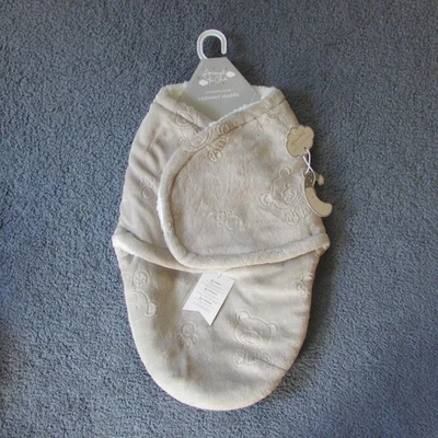 Bebé Unisex Vellón Envoltura Amongst the Cloud Gris Talla 0-3 Meses Nuevo con Etiquetas Suave Cálido Foto 1 de 2