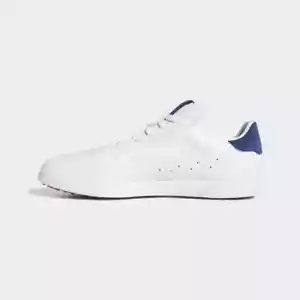 adidas Mens Adicross Retro Golf Shoes - EE9164 - White/Navy - Picture 1 of 8