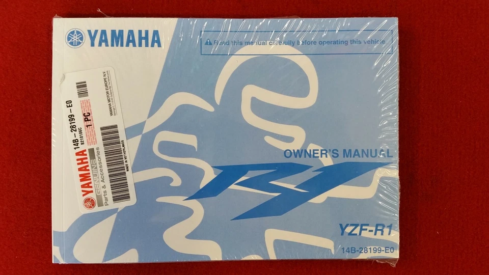 Yamaha YZF R1 2009 Owners Manual. Genuine Yamaha.  New. B91 - Image 1 of 1