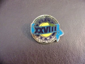 Collectible Souvenir Super Bowl XXVIII Pin Georgia Dome - Picture 1 of 6