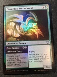 Disruptive Stormbrood - Foil - TDM - MTG - EN - NM - 0178 - Picture 1 of 1