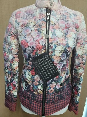 NWT L:Ú L:Ú girls floral light down jacket size 12 years 70% down ADORABLE - Image 1 of 4