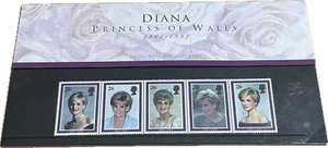 GB Presentation Pack 1997 Diana Princess of Wales Memorial Stamps - Bild 1 von 8