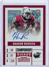 2017 Panini Contenders Draft Pick Championship Ticket Rookie Auto Haason Reddick