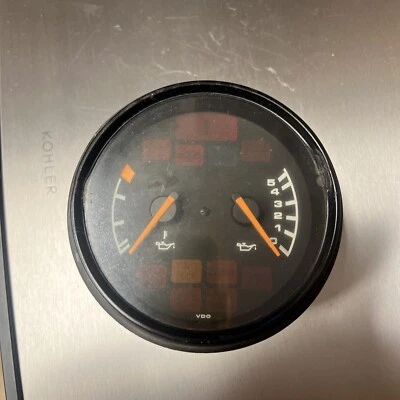 1989 Porsche Carrera 4 óleo pressão idiota luz guage 110.000/089/002 964 641 10301 - Imagem 1 de 3