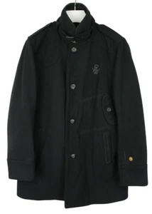 G-STAR Decoy Abrigo De Lana Garber Para Hombre XL Botón Negro - Imagen 1 de 11