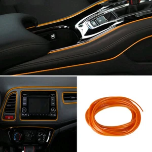 5M Orange Molding Line Car Point Edge Gap Door Panel Decor Interior Accessories - Bild 1 von 7