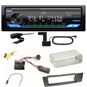 JVC KD-X482DBT Bluetooth Digitalradio Einbauset für BMW E90 E91 E92 E93 - Bild 1 von 1