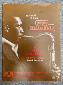 JOHN COLTRANE 8 JAZZ ORIGINALS PLAY A LONG VOLUME 28 JAMEY AEBERSOLD Sheet music - Picture 1 of 10