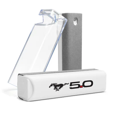 Ford Mustang 5.0 серый очиститель экрана из микрофибры для автомобильной навигации, сотового телефона - Изображение 1 из 4