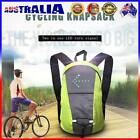 au- Bicycle Backpack with LED Safety Outdoor Cycling Hiking Bagpacks (Yellow)