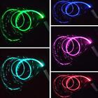 5.6ft Fiber Optic whips Dance whips Light up Rave Toys Bright Light Colors Glow