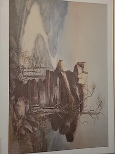 Ben Hampton Firmado y Numerado 444/1500 Impresión River Bend - Imagen 1 de 14