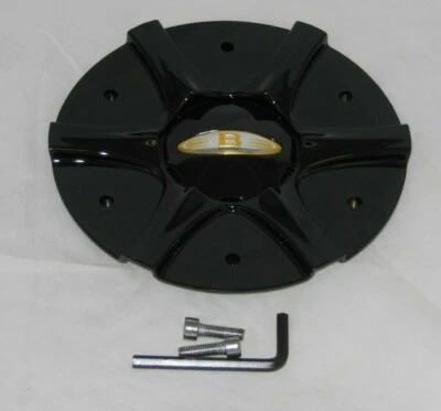 TAPA CENTRAL LLANTA BACCARAT 1130 PASSION 60701875F-1 C1130 NEGRO BRILLANTE Foto 1 de 3