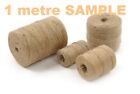 Craft Jute Shabby String 12m-1000M Metre Natural Brown Rustic Twine Shank  3ply