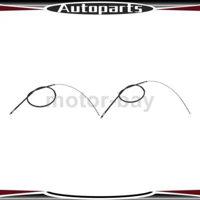 Cable de freno de estacionamiento trasero izquierdo trasero derecho compatible con BMW 323Ci Dorman 2000 primera parada Foto 1 de 4