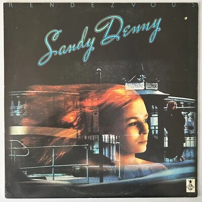 SANDY DENNY - RENDEZVOUS VINYL LP CARTHAGE CGLP 4423 1986 Reissue prod. Joe Boyd - Imagem 1 de 4