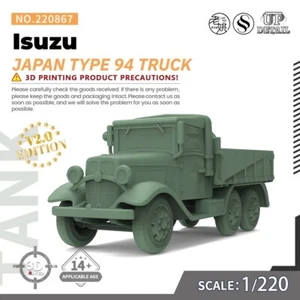 SSMODEL V2.0 1/220 Z Scale Military Model Kit Japan Type 94 Isuzu Truck GAMES - Picture 1 of 5