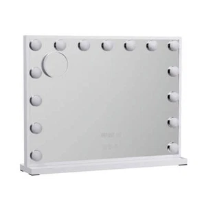 Embellir Makeup Mirror 58x45cm Hollywood Vanity with LED Light Tabletop White - Picture 1 of 7