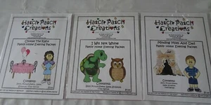 HATCH PATCH CREATIONS FAMILY HOME ABEND LDS MORMON Lot 3 Kits CTR Minding  - Bild 1 von 7