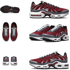 Men 5.5US Nike Air Max Plus TN Team Red Shoes Running Sneakers Women Size 7US