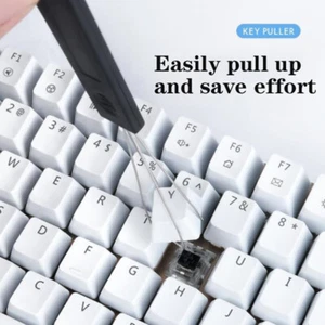 Keyboard Key Keycap Puller Remover With Unloading Steel Cleaning Tool Keycap _qn - Picture 1 of 10
