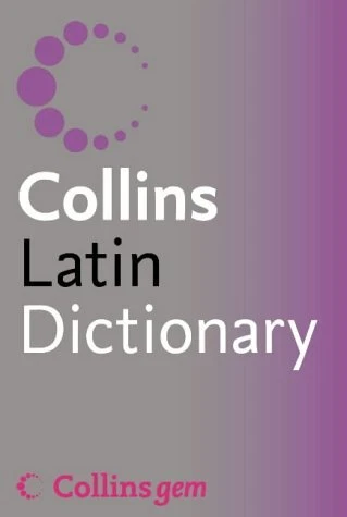 LATIN DICTIONARY (COLLINS GEM) (LATIN EDITION) By Unknown *Excellent Condition* - Image 1 of 1