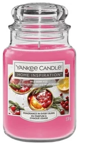 Yankee Candle Home Inspiration Jar Candle Wild Berry Fizz Fragrance Gift 538g - Picture 1 of 1