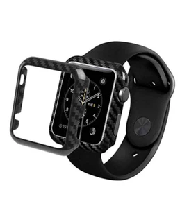 Apple Watch Real Carbon Fiber Case (Series 1-2-3) - Picture 1 of 7