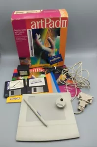 Wacom ArtPad II Graphics Tablet With Pen Adapter WINDOWS 95 Untested Vintage See - Picture 1 of 24